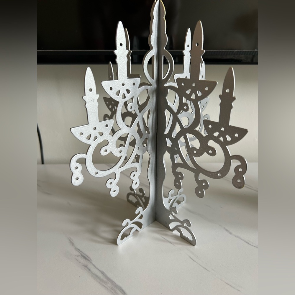 Chandelier style Metal Jewelry earring Display Stand Earrings
